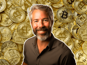 Saylor’s Erection Now Visible From Space as BTC Gains Swell
