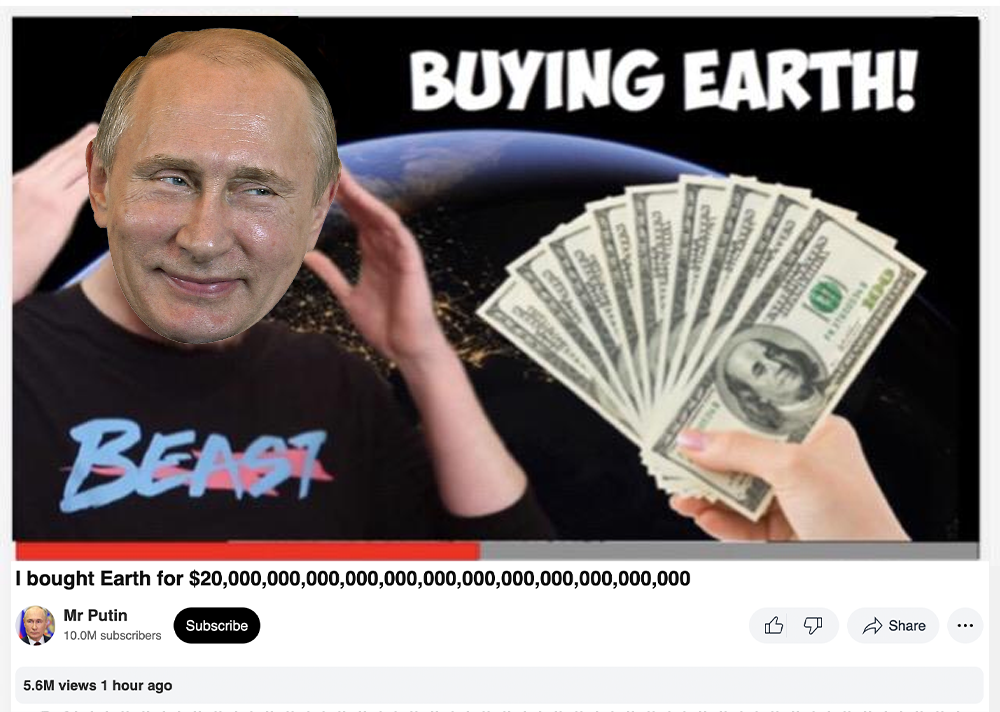 Putin Mr. Beast Collab!!!