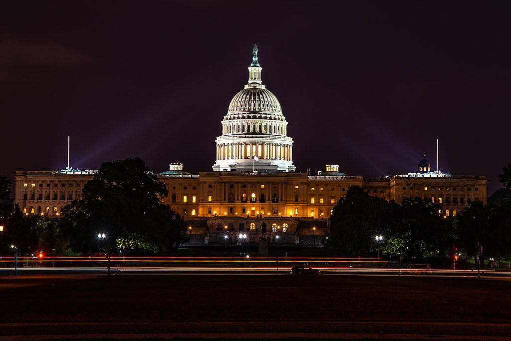 Capitol At Night