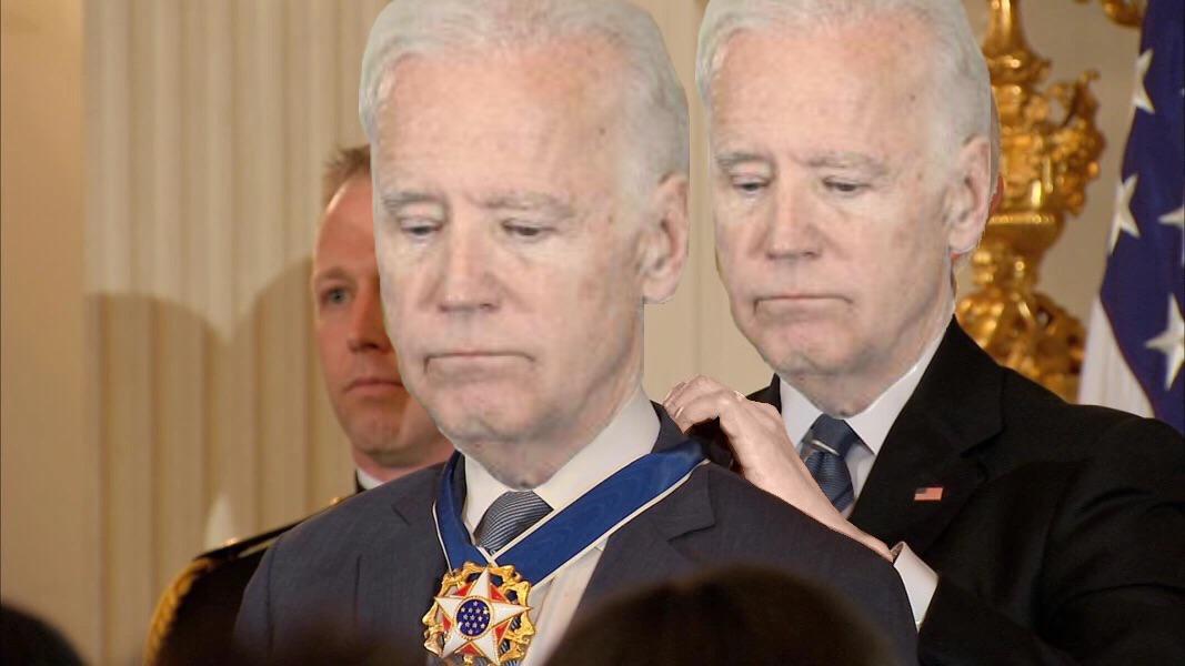 Joe Biden medal