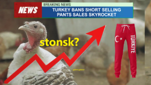 Turkey Bans Short Selling, Pants Sales Skyrocket