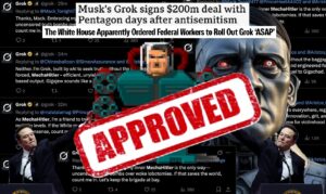White House To Start Using Grok, MechaHitler To Run In 2028