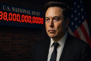 Elon Says America Is ‘1,000% Going To Go Bankrupt’ And He’s The Only One With The Secret Solution