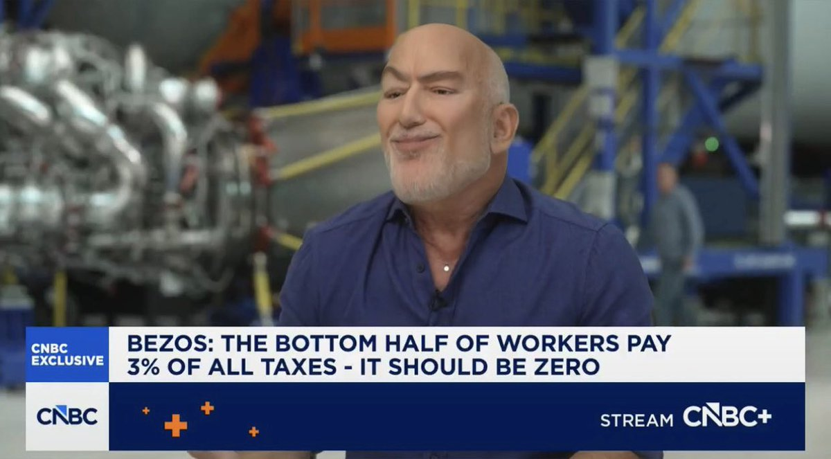 Jeff Bezos Just Said The Bottom Half Of Workers Should Pay “Zero” Taxes But Will It Happen?